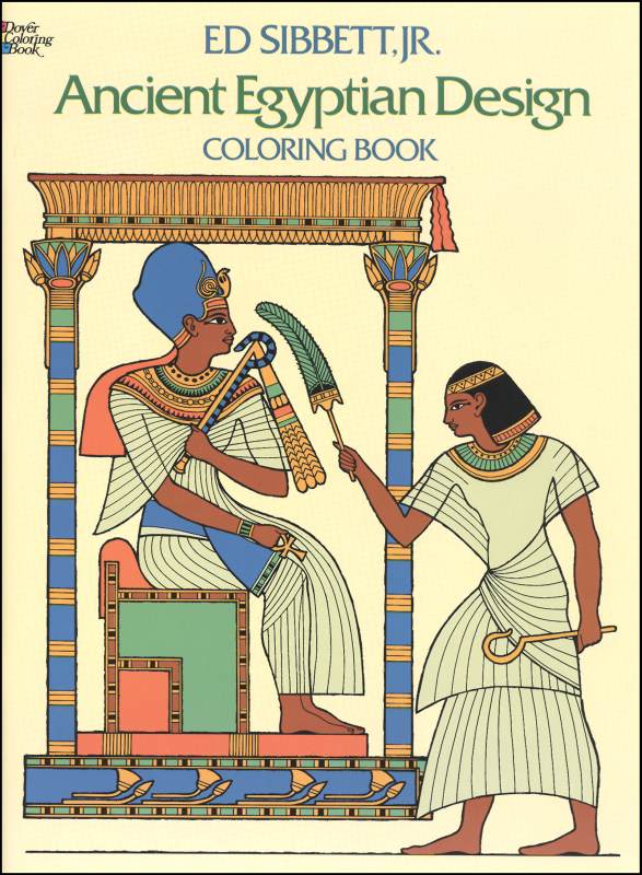 Ancient Egyptian Design Coloring Book | Dover Publications | 9780486237466