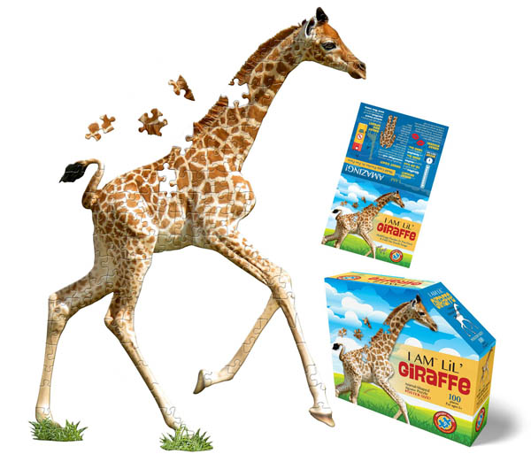 I Am Lil' Giraffe Puzzle 100 Pieces (Madd Capp Puzzles Jr.)