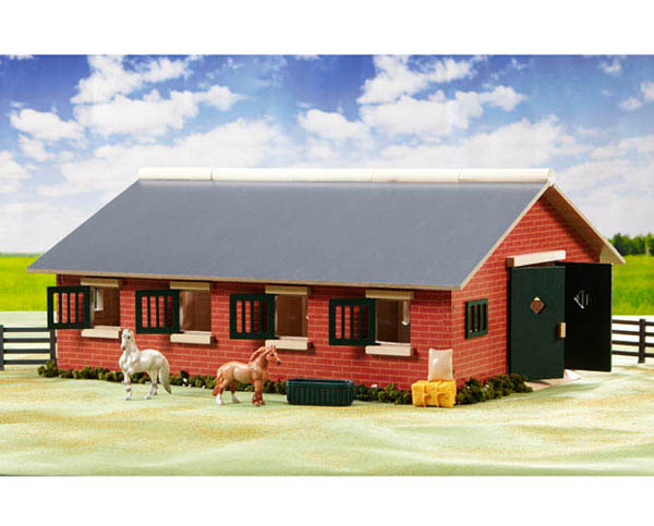 horse and stable set