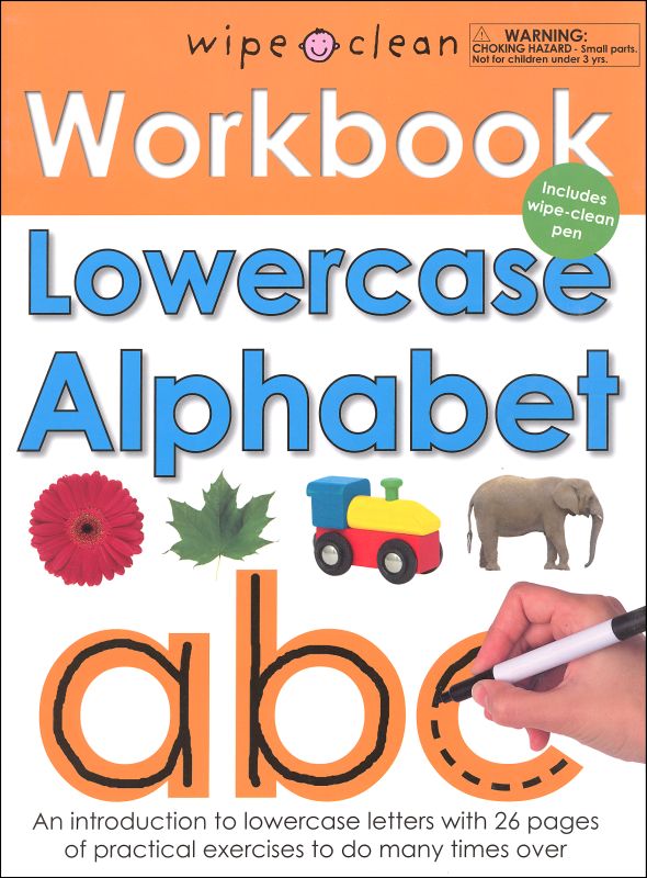 Wipe Clean Workbooks: Lowercase Alphabet 