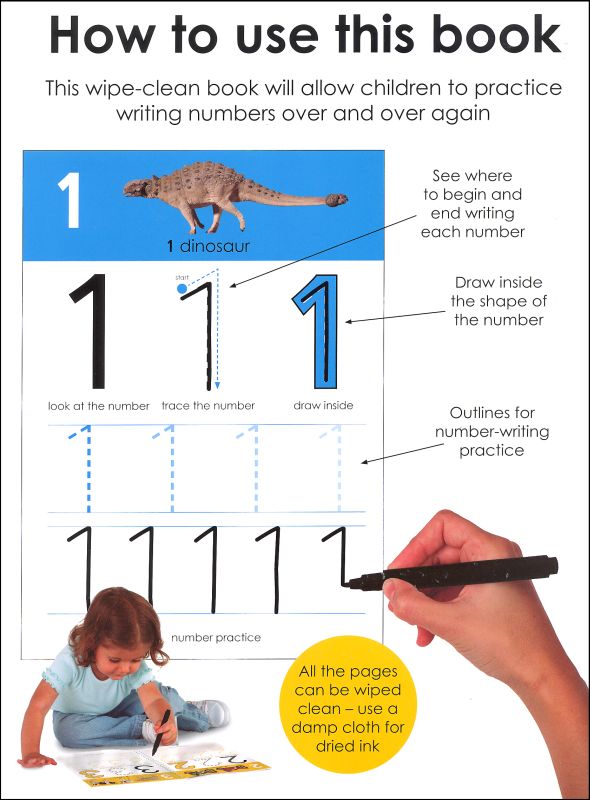 Wipe Clean Workbooks Numbers 1 20 Priddy Books 9780312508692