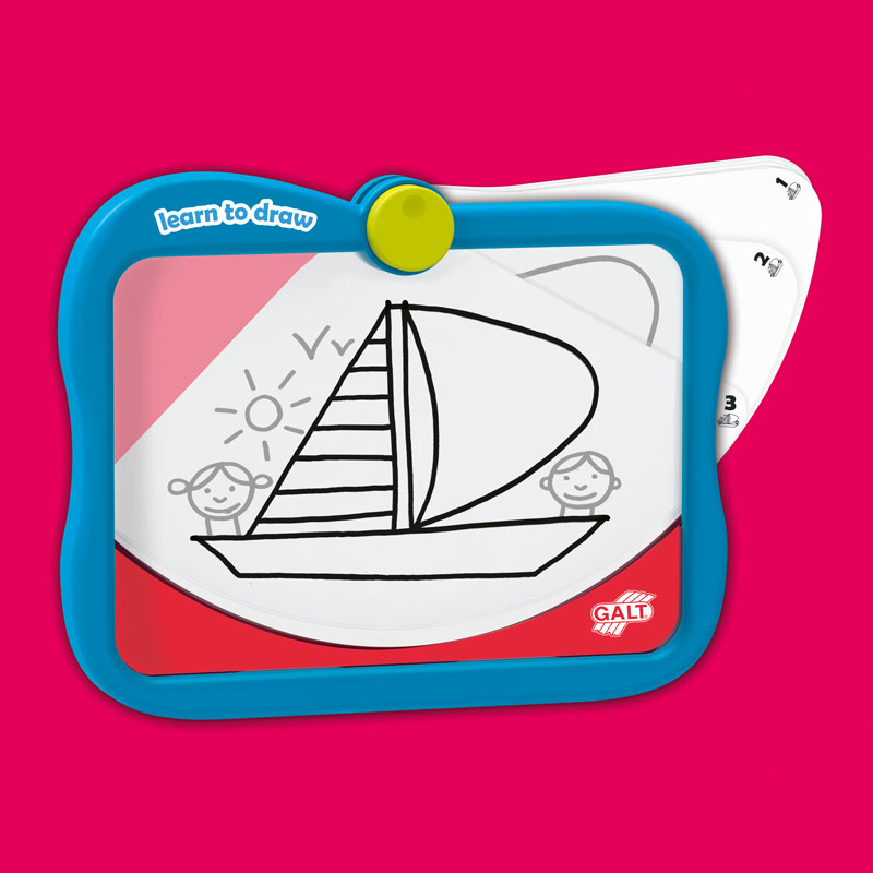 Travel Learn to Draw Kit Galt Toys