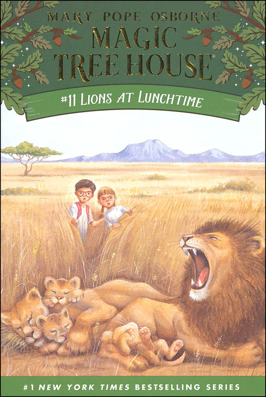 Lions at Lunchtime (Magic Tree House 11) Random House