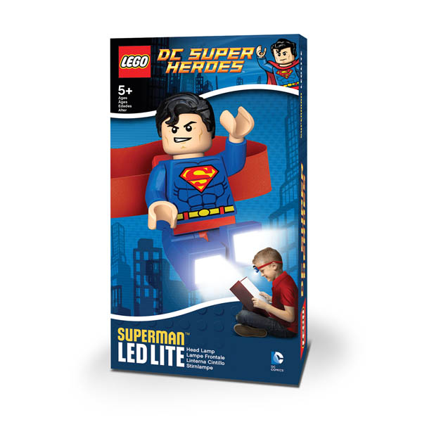 Lego DC Super Heroes Head Lamp Superman