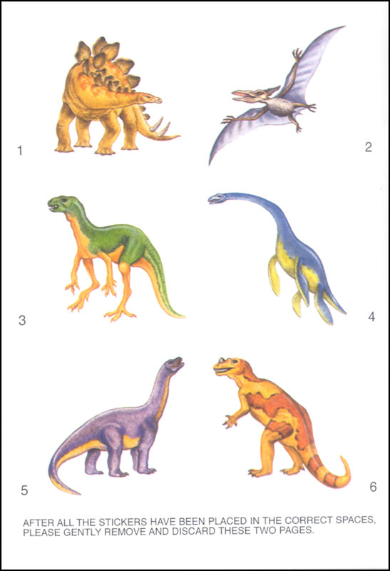 Learning About Jurassic Dinosaurs | Dover Publications | 9780486845876