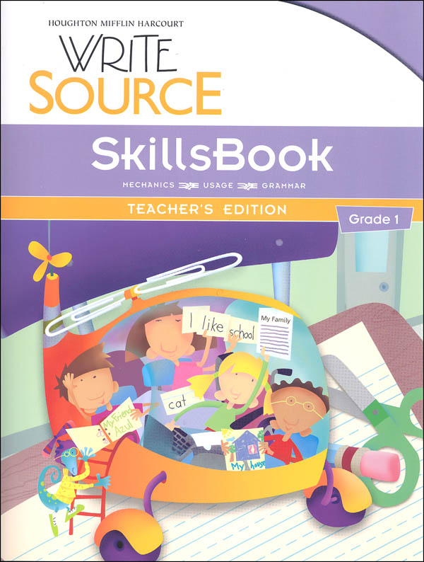 Write Source (2012 Edition) Grade 1 SkillsBook Teacher Great Source