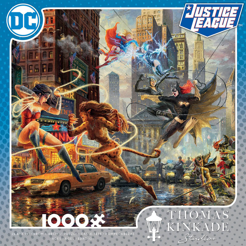 Women of DC Puzzle (Thomas Kinkade DC Comics) 1000 Pieces
