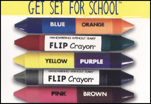 handwriting without tears flip crayons