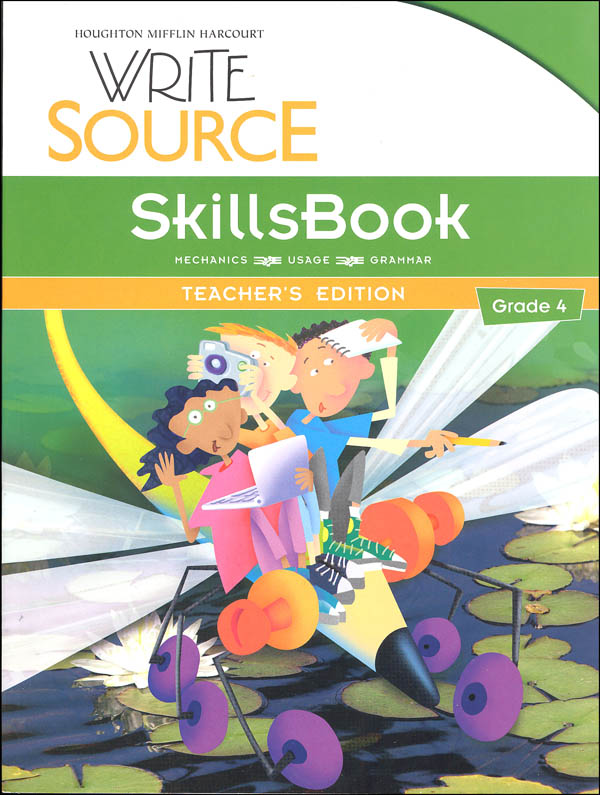 Write Source (2012 Edition) Grade 4 SkillsBook Teacher Great Source
