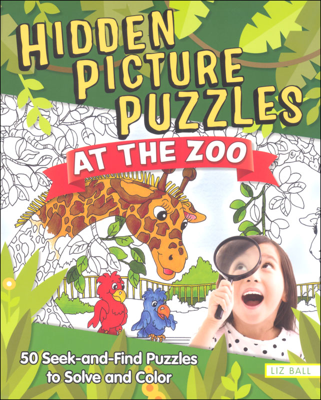 Hidden Picture Puzzles: At the Zoo