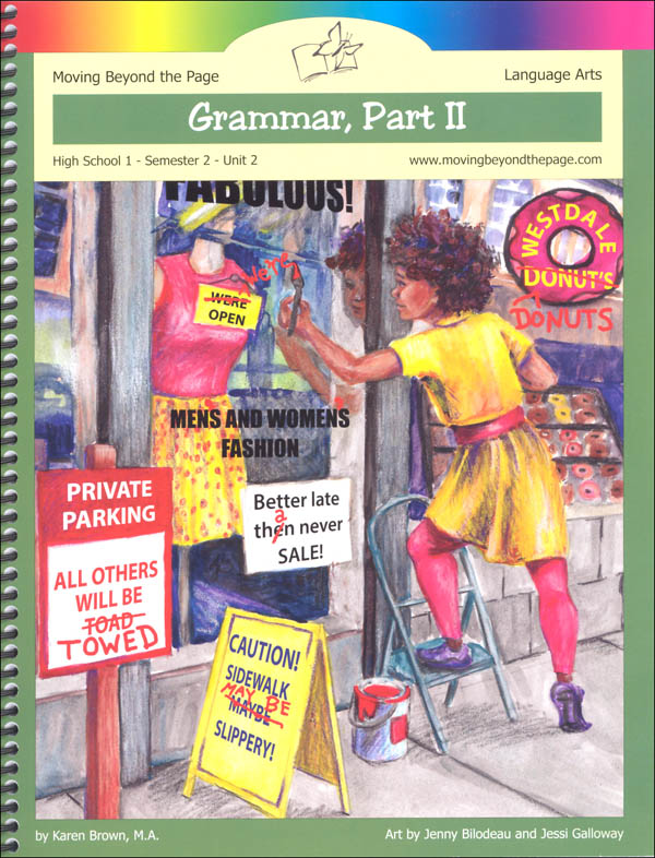 Grammar Part 2 Language Arts Unit (High School Semester 2)