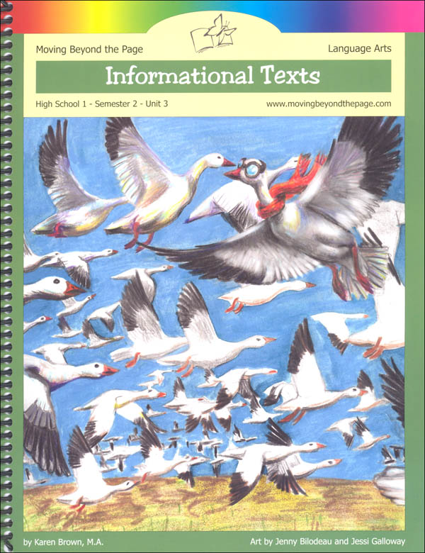 Informational Texts Language Arts Unit (High School Semester 2)