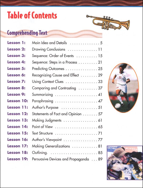 Comprehension Plus Level F Student Modern Curriculum Press