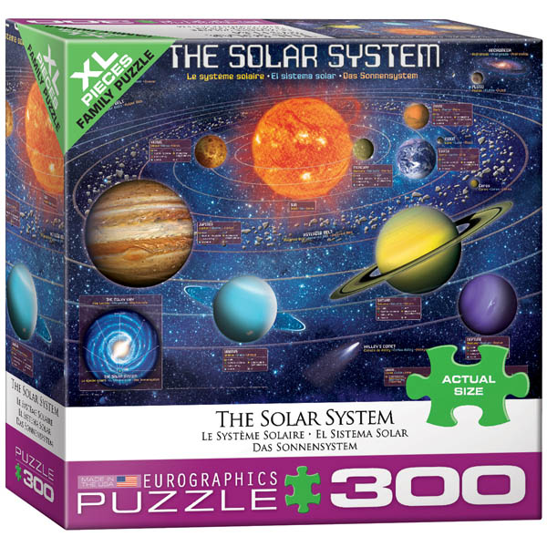Solar System Puzzle - 300 Pieces
