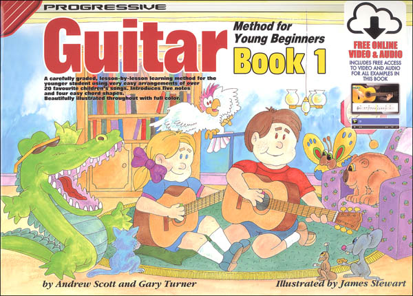 Guitar for Young Beginners Book 1 with Online Video & Audio