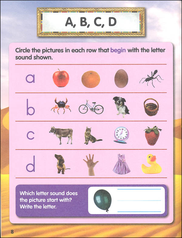 Beginning and Ending Sounds (Practice to Learn) | Teacher Created