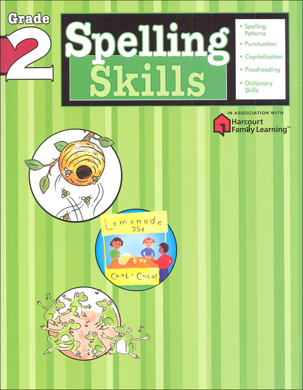 Spelling Skills Grade 2 (Harcourt Family Learning) Flash Kids