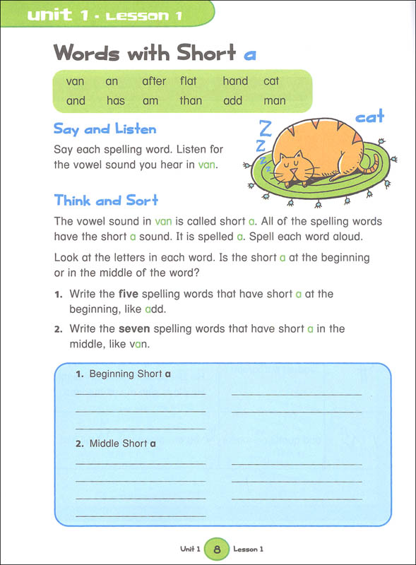 Spelling Skills Grade 2 (Harcourt Family Learning) Flash Kids