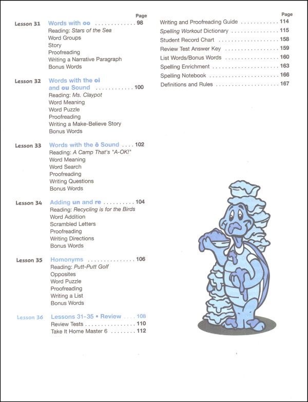 Spelling Workout 2001 Level B Teacher Edition Modern Curriculum Press