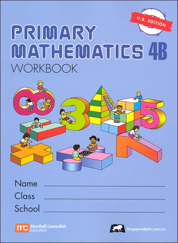 Primary Math US 4B Workbook | Marshall Cavendish | 9789810185091