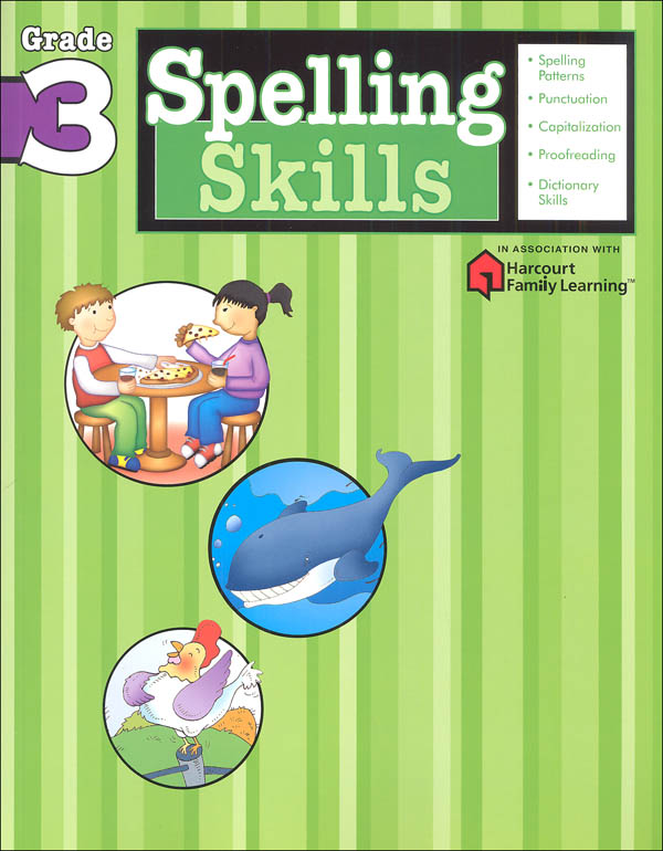 Spelling Skills Grade 3 (Harcourt Family Learning) Flash Kids