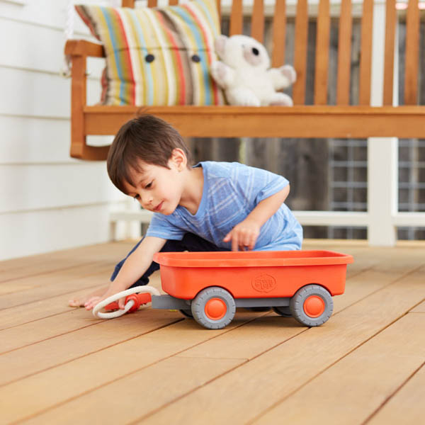 Wagon Orange Green Toys