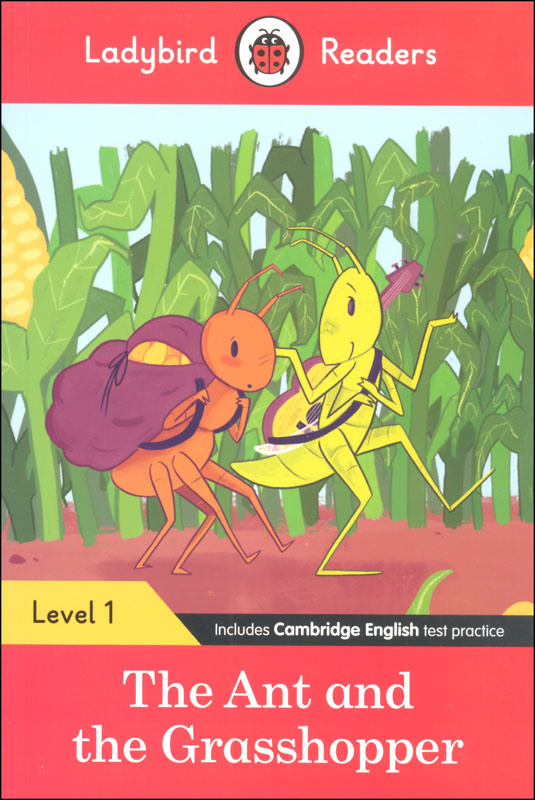 Ant And The Grasshopper Level 1 Ladybird Readers Ladybird 9780241475584 9189