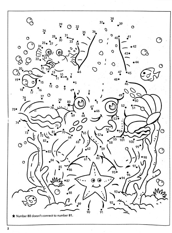 Under the Sea Dot-to-Dot Fun! | Dover Publications | 9780486850511