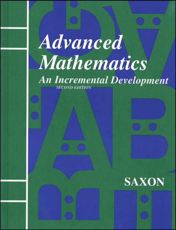 Saxon Advanced Math 2ED Student Text Only