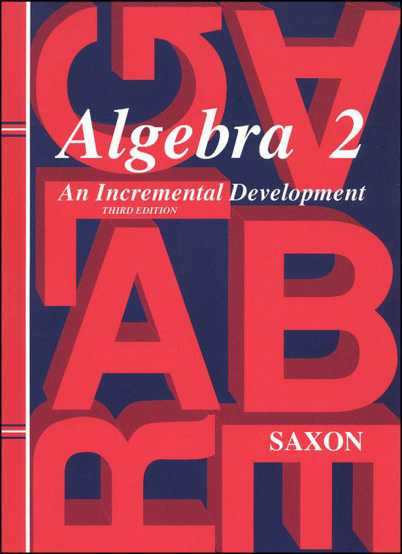 Saxon Algebra 2 Student Text Only 3ED