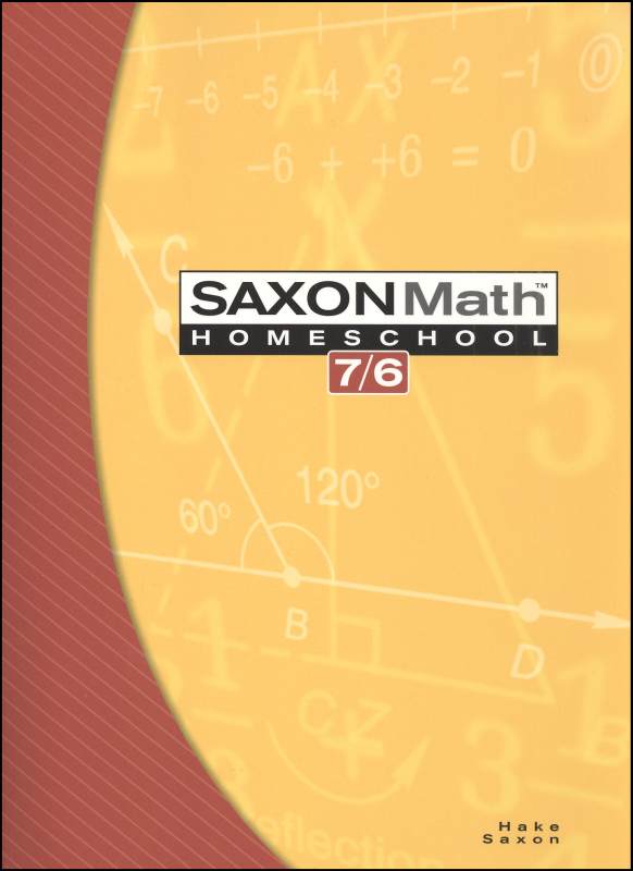 Math 7/6  Homeschool Student Edition (4th Edtion)