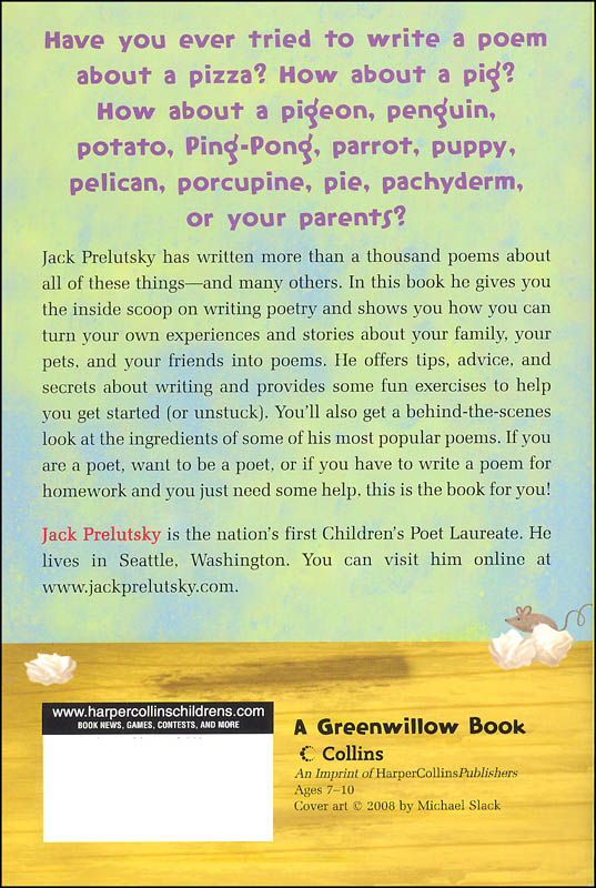 Pizza, Pigs, and Poetry by Jack Prelutsky