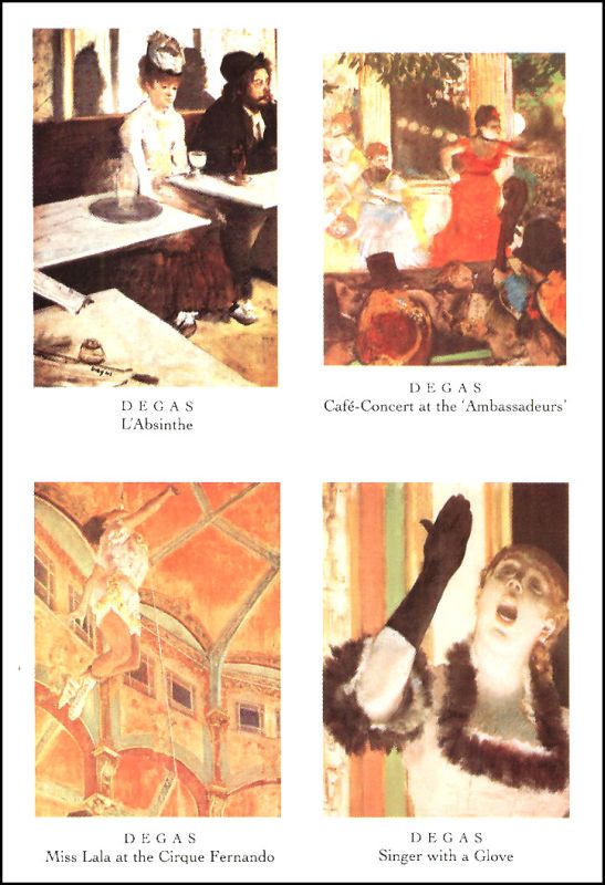 Degas 16 Art Stickers | Dover Publications | 9780486403915