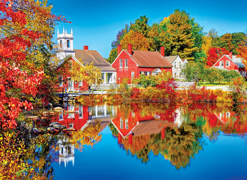 Kodak Autumn in Harrisville, New Hampshire Puzzle (1000 piece)