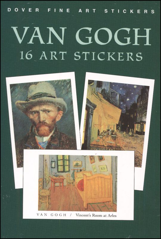Van Gogh 16 Art Stickers
