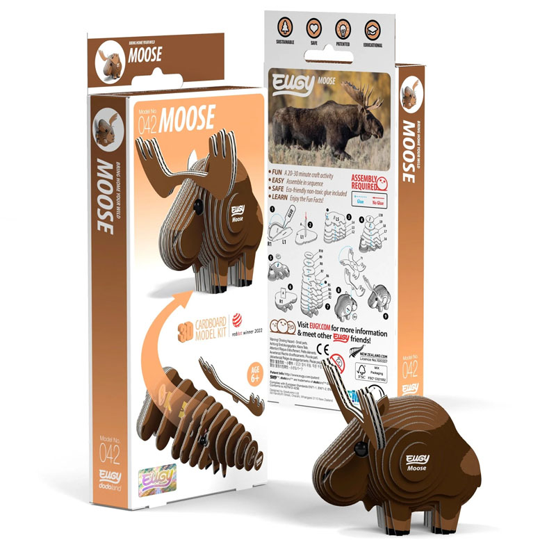 Eugy 3D Moose Dodoland Model | Dodoland