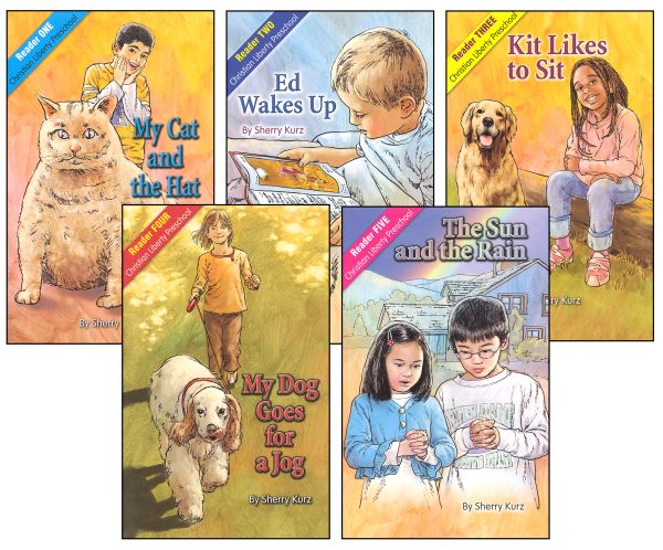 Christian Liberty Preschool Readers - Set of 5