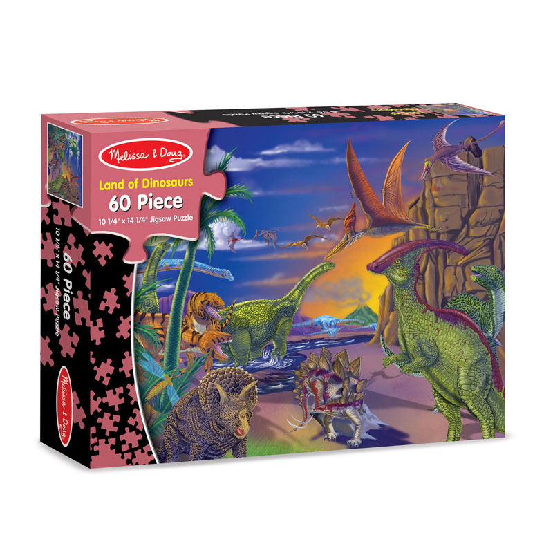 Land of Dinosaurs Jigsaw Puzzle (60 piece)