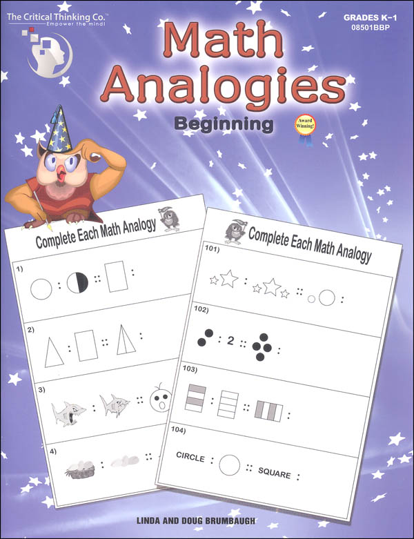 critical thinking math analogy