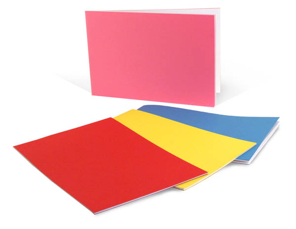 Bright Blank Books Assorted Colors (5.5" x 8.5") Horizontal, Pack of 10