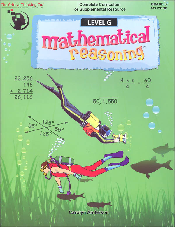 Mathematical Reasoning Level G (Gr. 6)