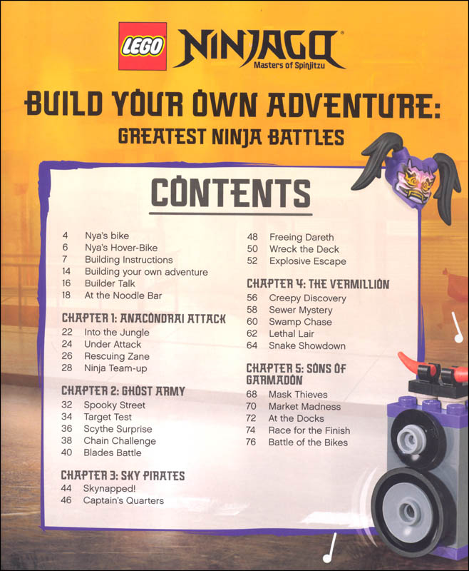 LEGO NINJAGO Build Your Own Adventure Greatest Ninja Battles | Dorling