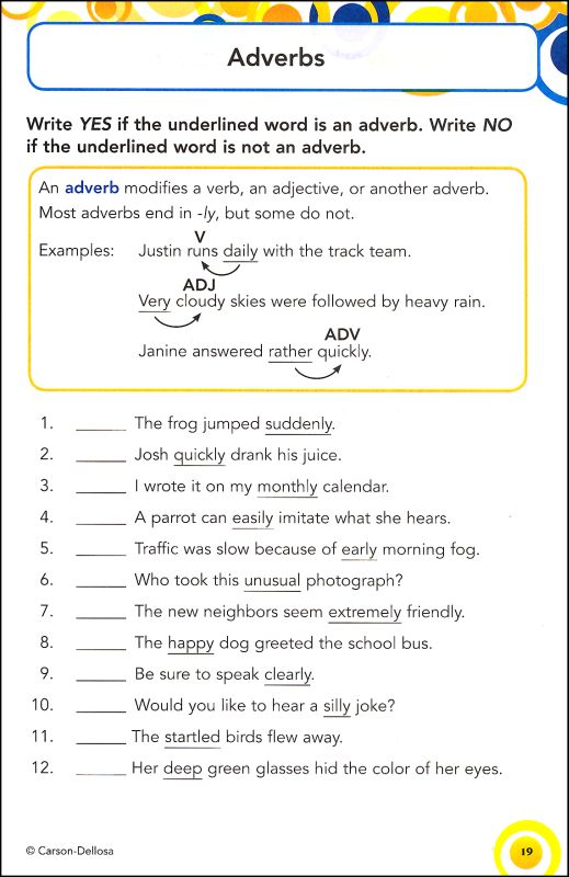 Grammar Grade 5 Skill Builders | Carson-Dellosa | 9781936023226