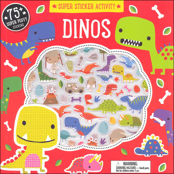 Dinos Super Sticker Activity Book