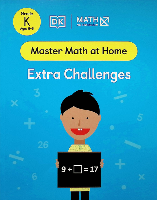 Math - No Problem! Extra Challenges Kindergarten (Master Math at Home)