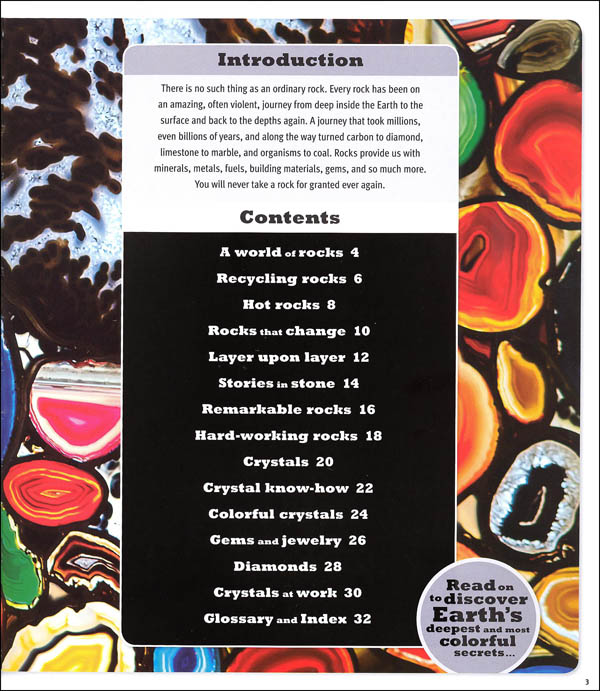 Rocks, Crystals and Gems (Visual Explorers) Barron's Educational