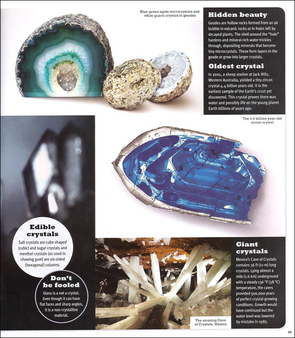 Rocks, Crystals and Gems (Visual Explorers) Barron's Educational