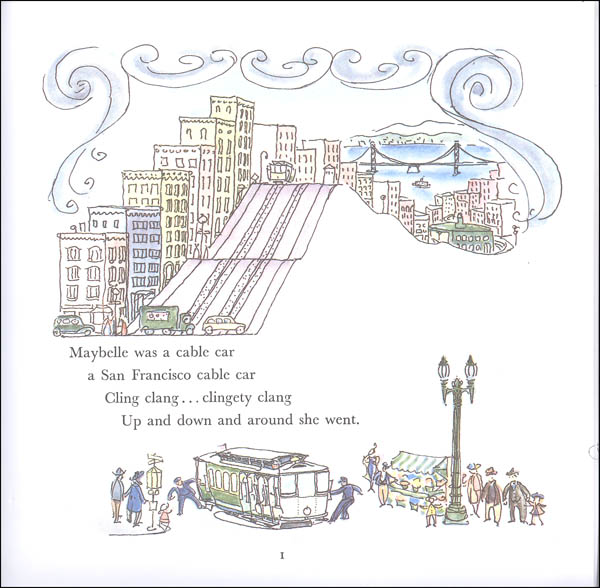 Maybelle the Cable Car HMH Books for Young Readers 9780395840030