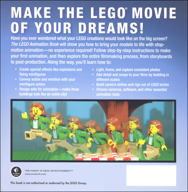 LEGO Animation Book: Make Your Own LEGO Movies | No Starch Press |  9781593277413
