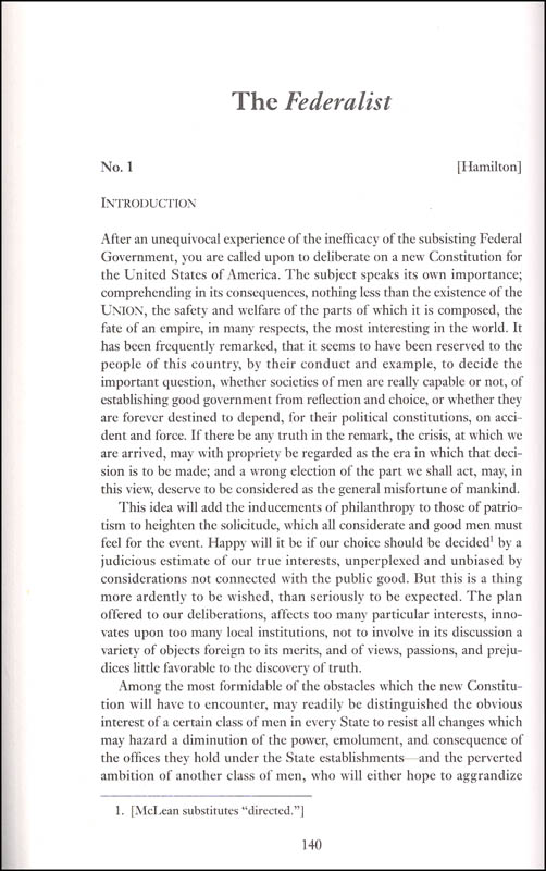 the essential federalist and anti federalist papers pdf